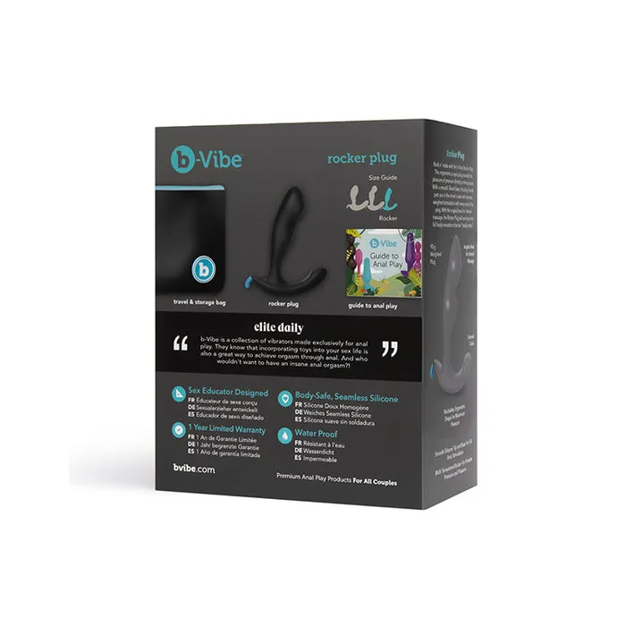 bVibe Anal bVibe Rocker Weighted Prostate Plug