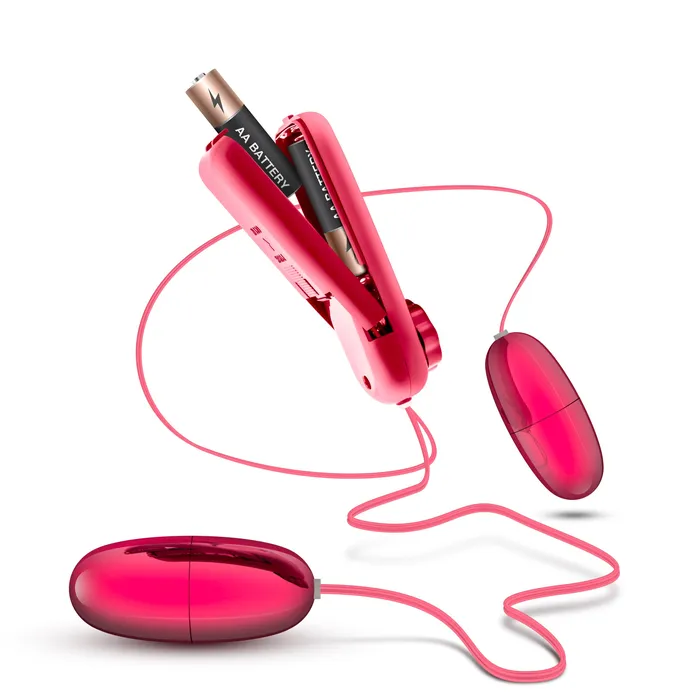 Blush Novelties Vibrators B Yours Double Pop Eggs Cerise