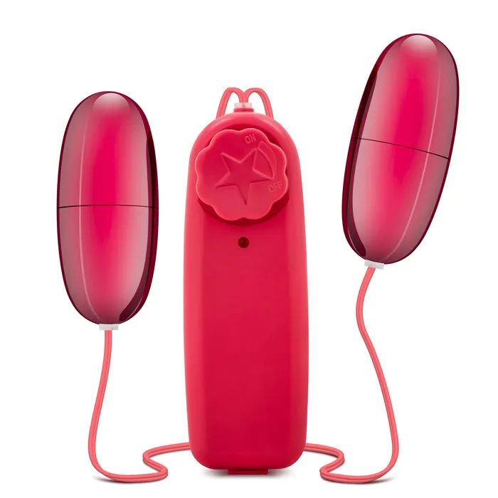 Blush Novelties Vibrators B Yours Double Pop Eggs Cerise