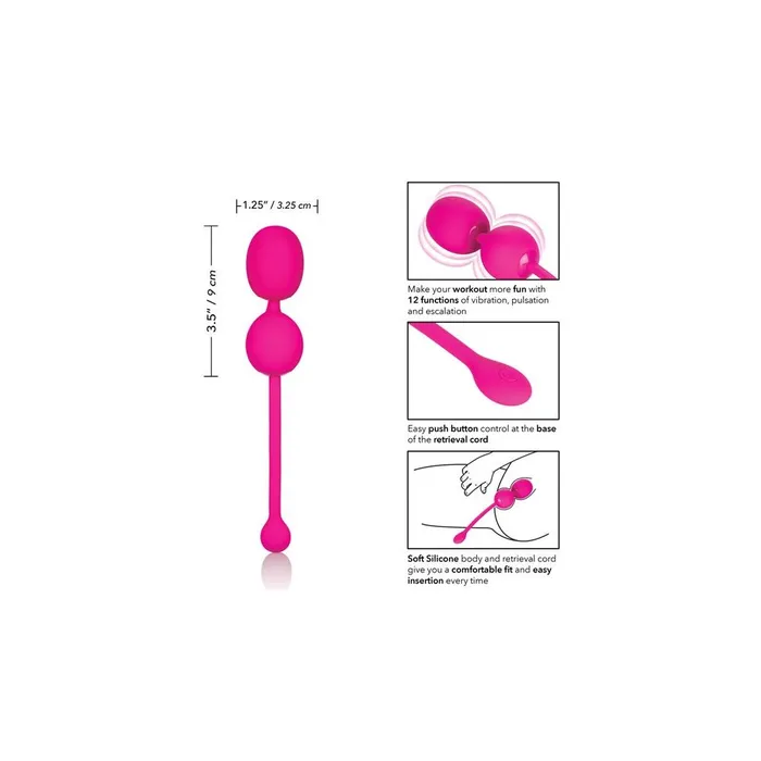 CalExotics CalExotics Rechargeable Dual Kegel Ball Vibrator Female Sex Toys