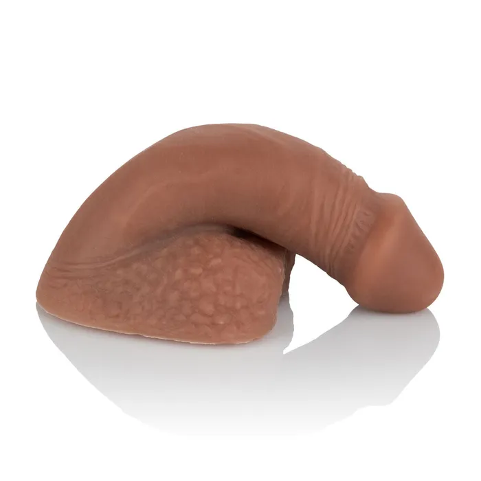 California Exotic Male Sex Toys Packer Gear 4 Silicone Packing Penis Brown