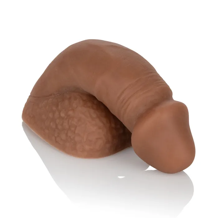 California Exotic Male Sex Toys Packer Gear 4 Silicone Packing Penis Brown