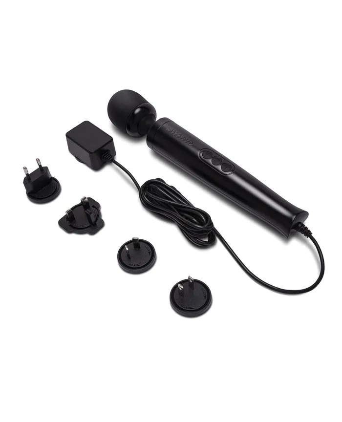 Cotr INC Le Wand Die Cast PlugIn Massager Black Anal