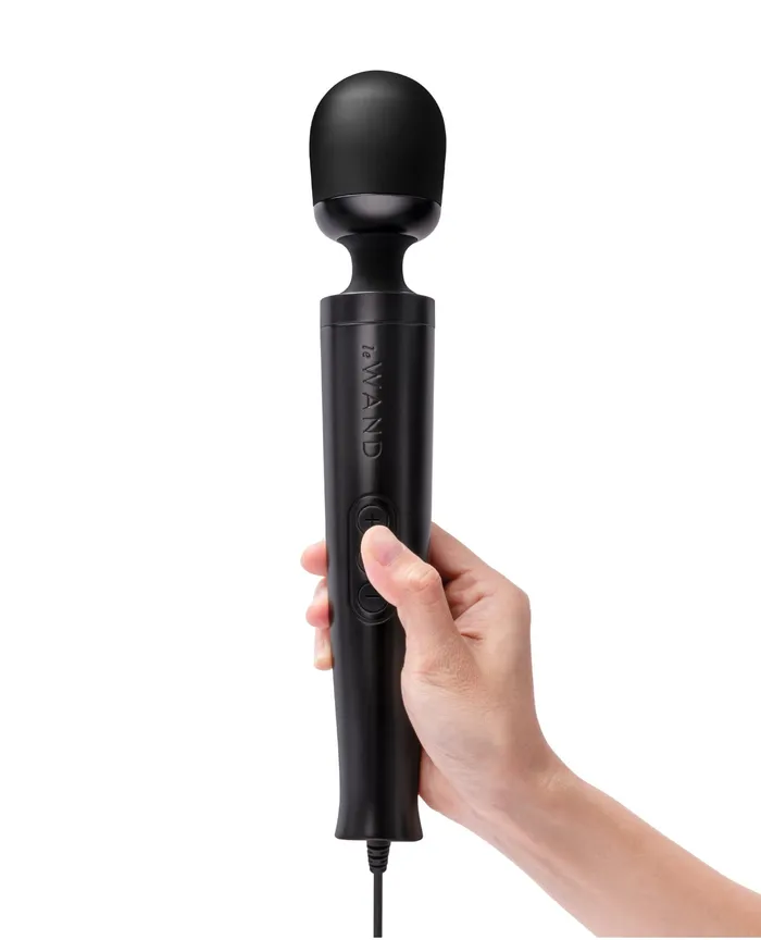 Cotr INC Le Wand Die Cast PlugIn Massager Black Anal