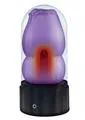 Delite Heated Rose Rechargeable Masturbator Delite Male Sex Toys