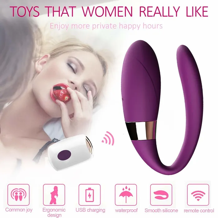 DIBE Female Sex Toys Wireless Vibrator Adult Toys For Couples USB Rechargeable Dildo