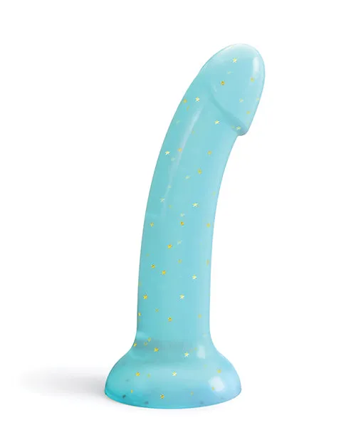 Dildos Lovely Planet Love to Love Curved Suction Cup Dildolls Nightfall Blue