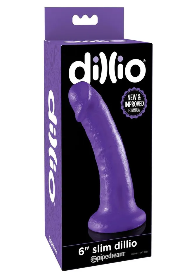 Dillio Female Sex Toys Dillio Realistic Slim Dildo