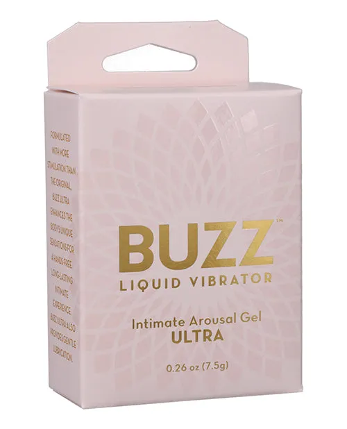 Doc Johnson Female Sex Toys Buzz Ultra Liquid Vibrator Intimate Arousal Gel 26 oz