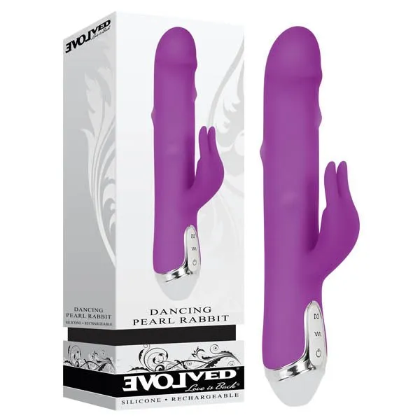 Evolved Dancing Pearl Rabbit 235 cm 925 USB Rechargeable Rabbit Pearl Vibrator Vibrators