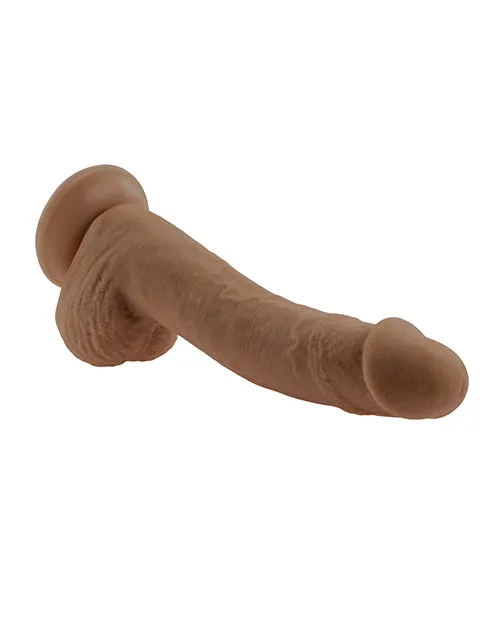 Evolved Novelties INC Dildos Selopa Natural Feel 7 Flexskin Dildo Dark