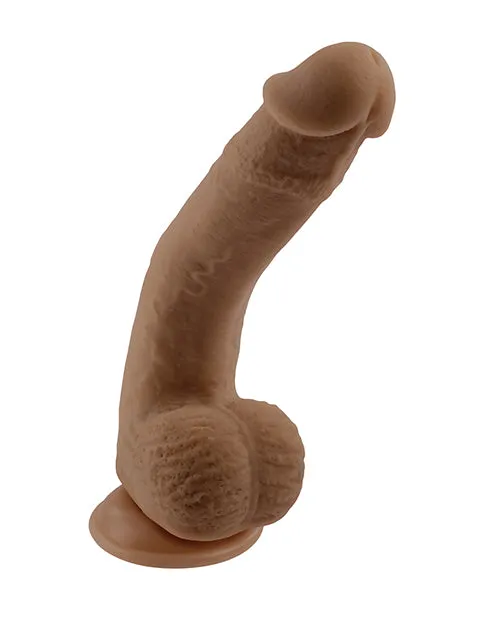 Evolved Novelties INC Dildos Selopa Natural Feel 7 Flexskin Dildo Dark