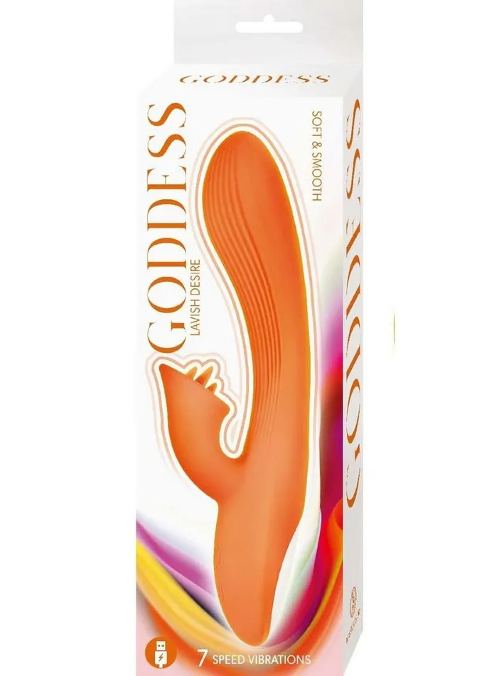 Female Sex Toys Goddess Goddess Lavish Desire Rechargeable Silicone Vibrator