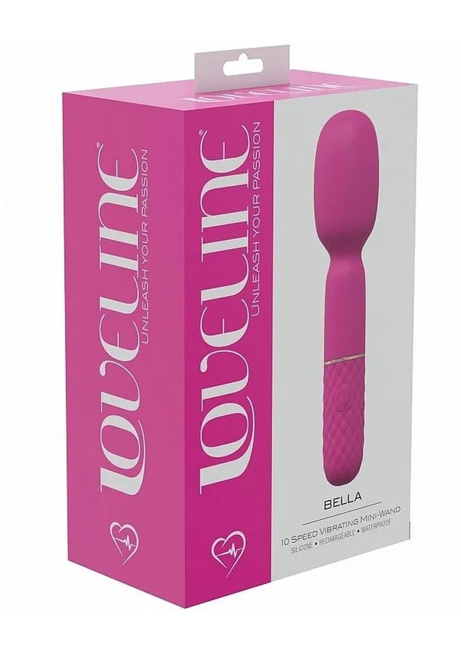 Female Sex Toys Loveline Loveline Bella Rechargeable Silicone Mini Wand