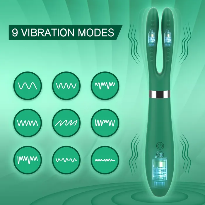 Female Sex Toys Onion Toy Dual Head Clips Shaped Tits Clitoris Stimulation Vibrator