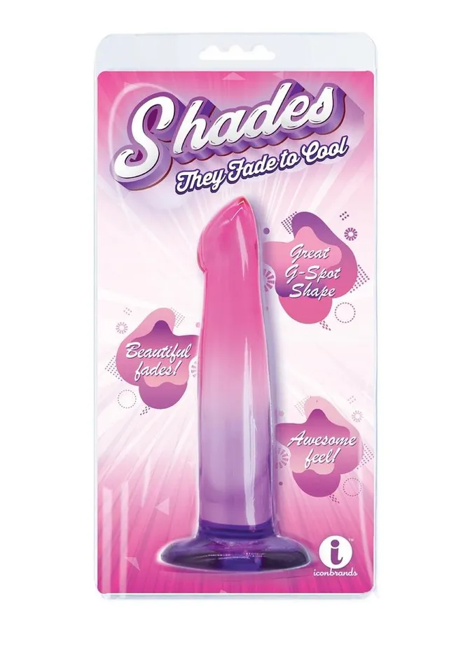 Female Sex Toys Shades GSpot Dildo with Suction Cup Shades