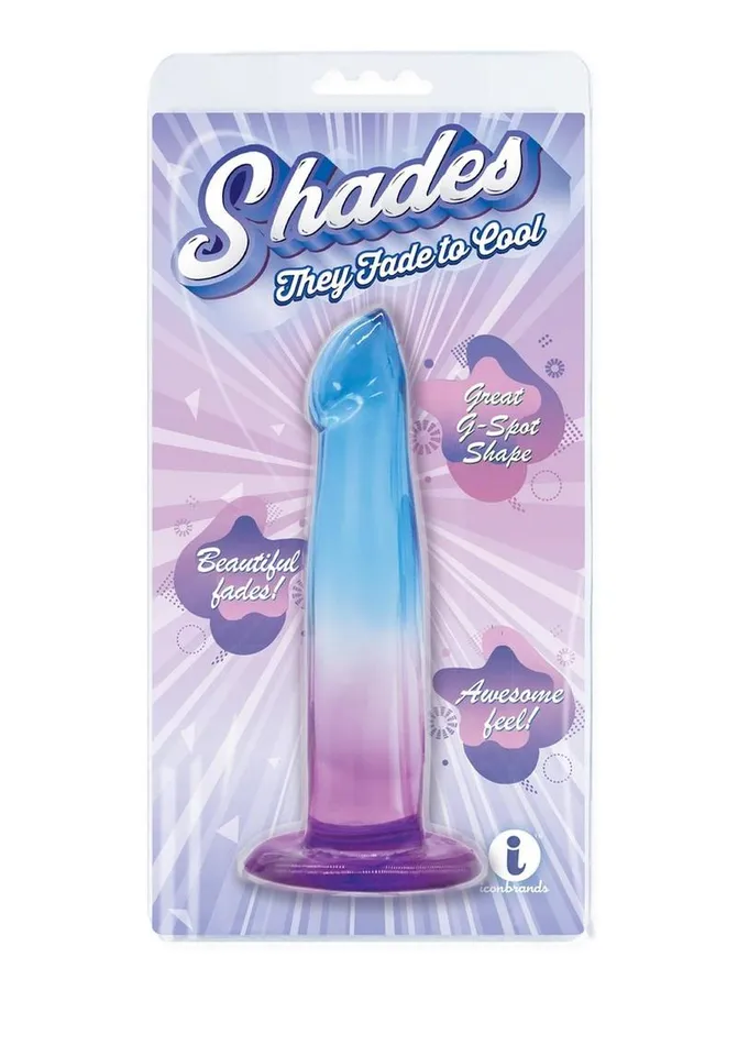 Female Sex Toys Shades GSpot Dildo with Suction Cup Shades