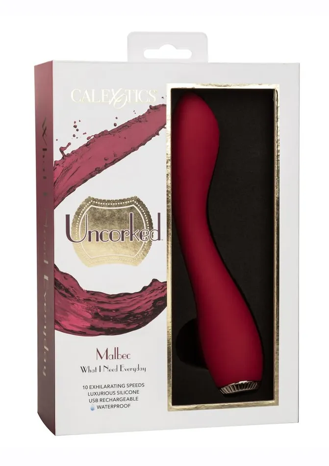 Female Sex Toys Uncorked Uncorked Malbec Rechargeable Silicone Massager