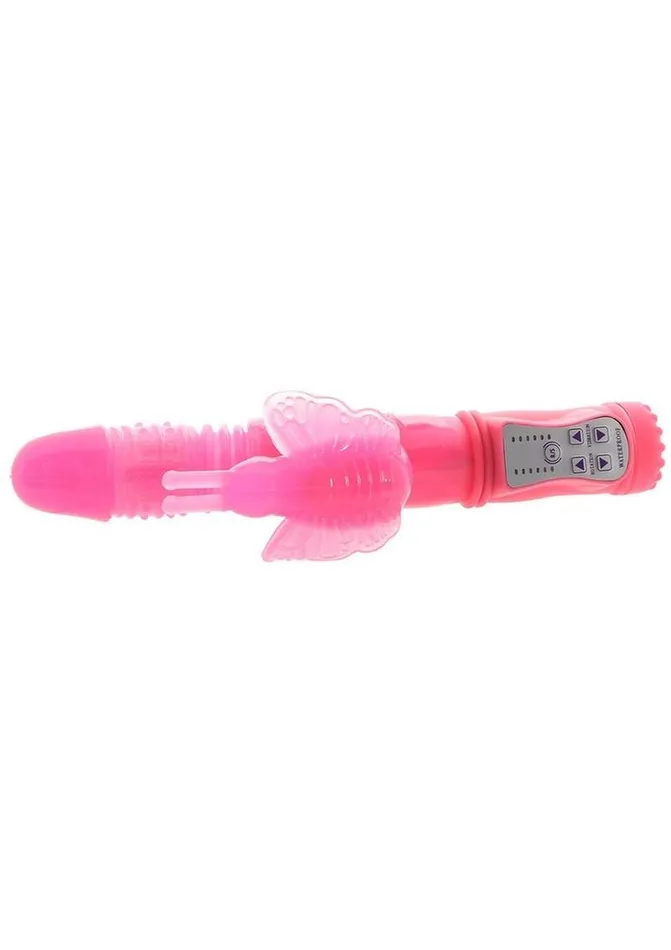 Firefly Lola Glow In The Dark Thrusting and Rotating Rabbit Firefly Vibrators