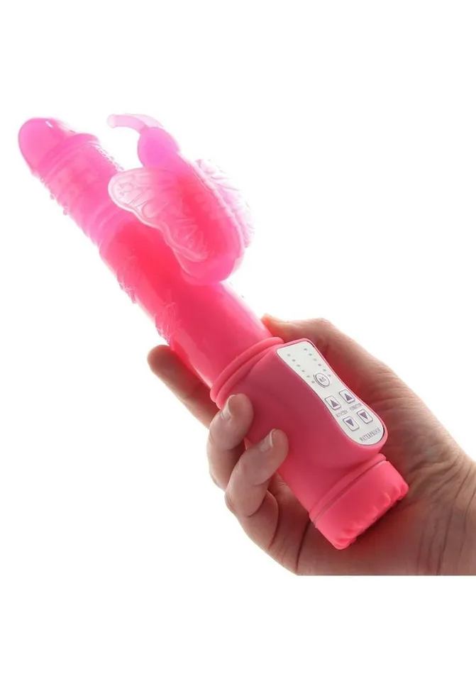 Firefly Lola Glow In The Dark Thrusting and Rotating Rabbit Firefly Vibrators