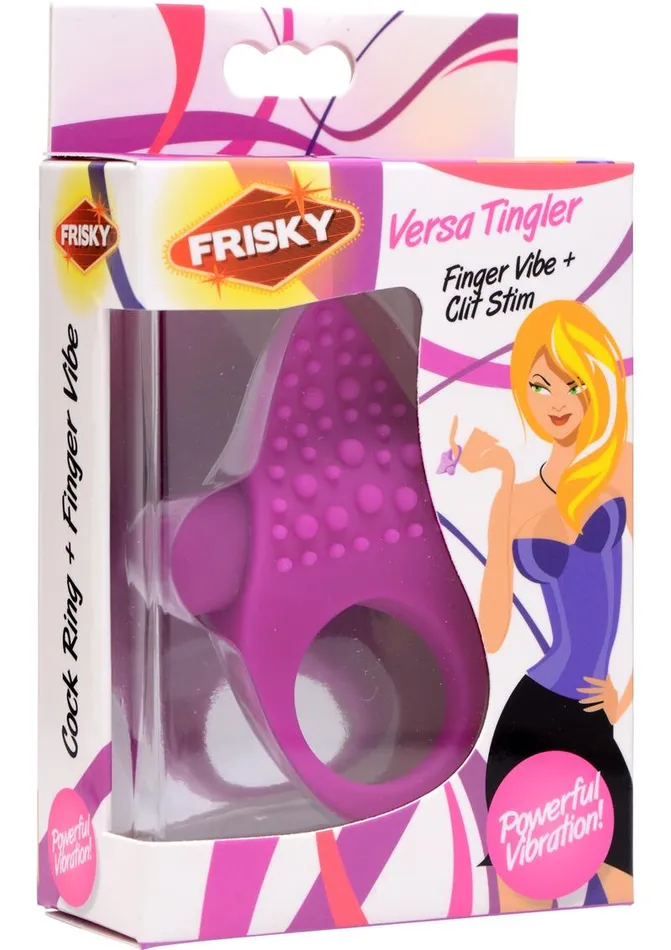 Frisky Versa Tingler Finger Vibrator and Clit Stimulator Frisky Female Sex Toys