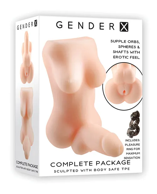 Gender X Complete Package Multi Function Stroker Evolved Novelties INC Male Sex Toys