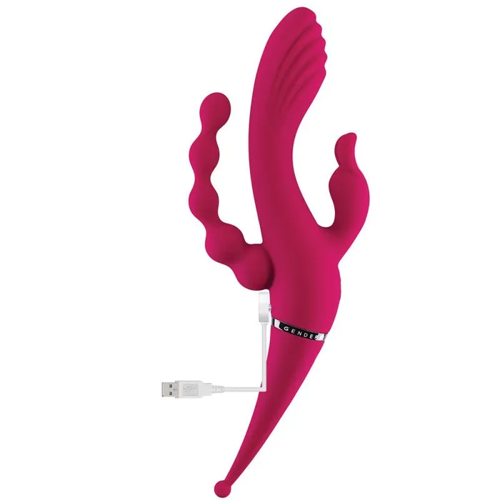 Gender X Gender X FOUR BY FOUR 275 cm USB Rechargeable Multi Vibrator Vibrators