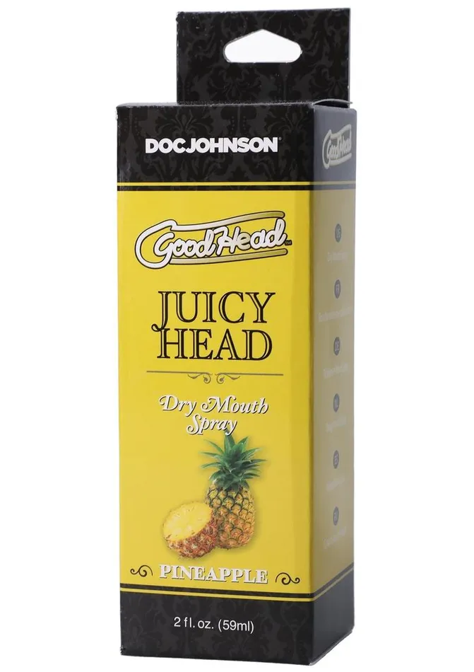 GoodHead Goodhead Juicy Head Dry Mouth Spray Pineapple Male Sex Toys