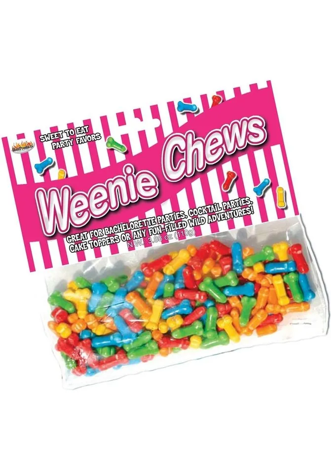 Hott Products Vibrators Weenie Chews Party Favors Eat Em Up