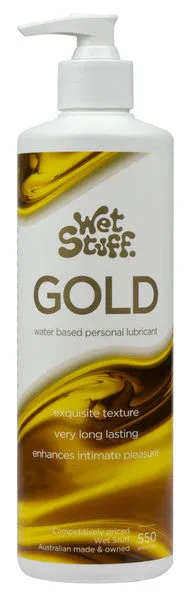 House Of Fun WET STUFF GOLD LUBRICANT100g 270g 550g Sexual Health Wellbeing