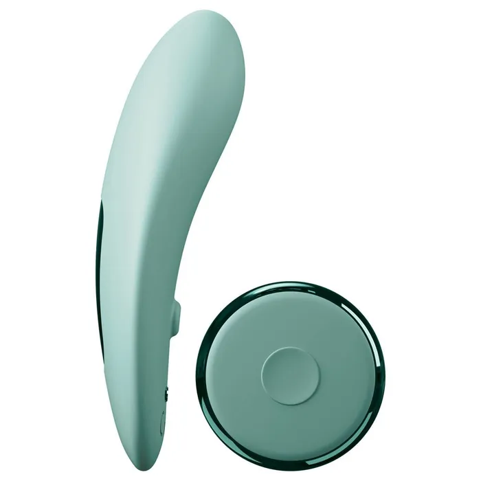 JimmyJane Ascend 3 Teal 9 cm USB Rechargeable Stimulator with Wireless Remote JimmyJane Female Sex Toys