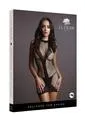 Le Desir Female Sex Toys Le Desir Net Contrast Mini Dress