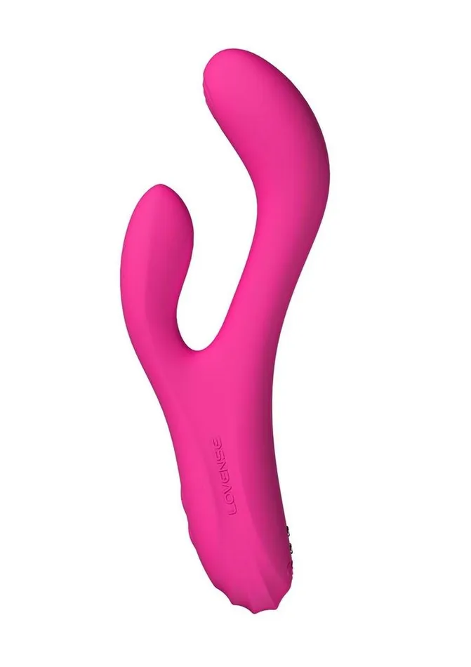 Lovense Female Sex Toys Lovense Osci 3 Rechargeable Silicone GSpot Vibrator with Clitoral Stimulator