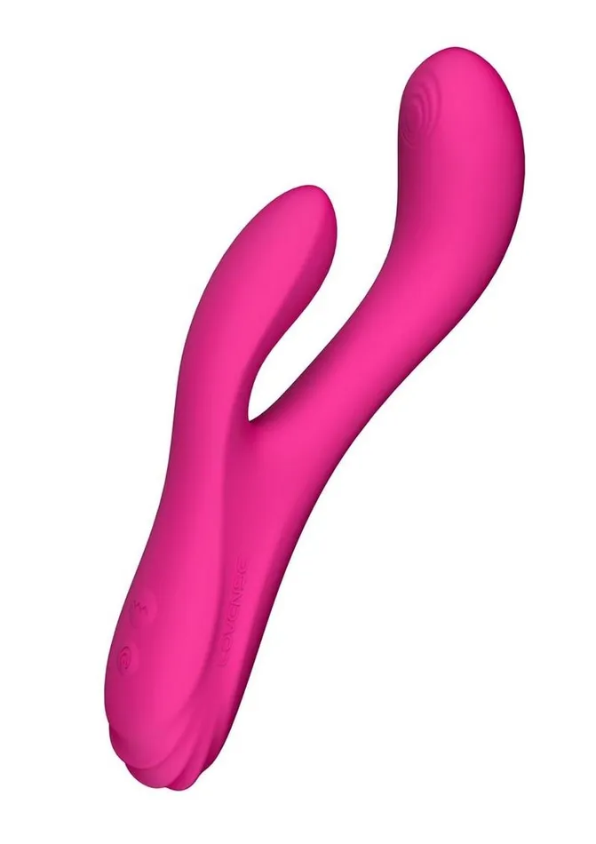 Lovense Female Sex Toys Lovense Osci 3 Rechargeable Silicone GSpot Vibrator with Clitoral Stimulator