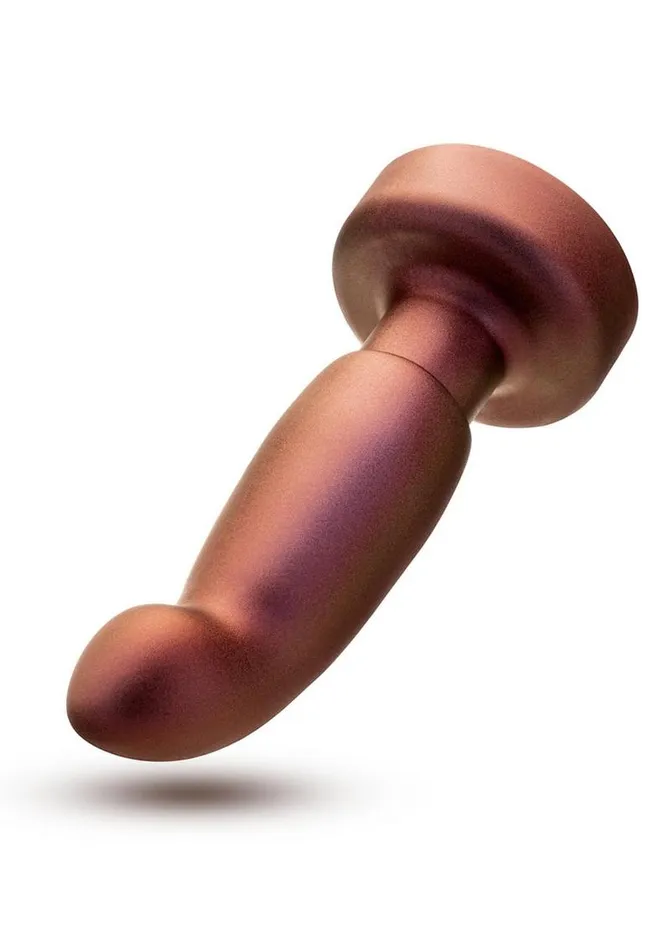 Male Sex Toys Anal Adventures Anal Adventures Matrix Bionic Plug Rechargeable Silicone Anal Plug with Remote Cosmic