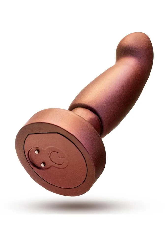 Male Sex Toys Anal Adventures Anal Adventures Matrix Bionic Plug Rechargeable Silicone Anal Plug with Remote Cosmic