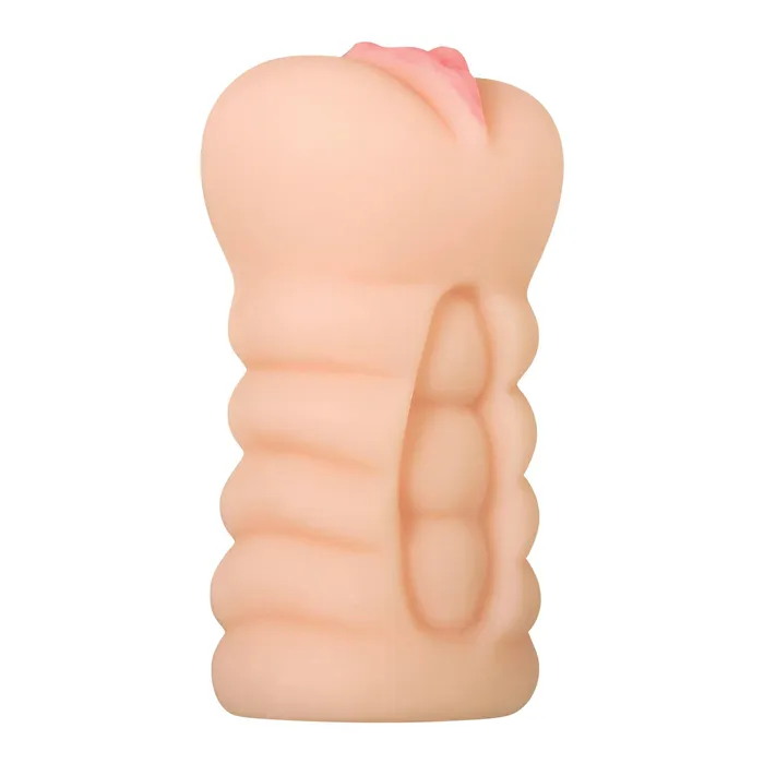 Male Sex Toys Curve Toys Adam Eve Adams Tight Stroker wMassage Beads Ivory