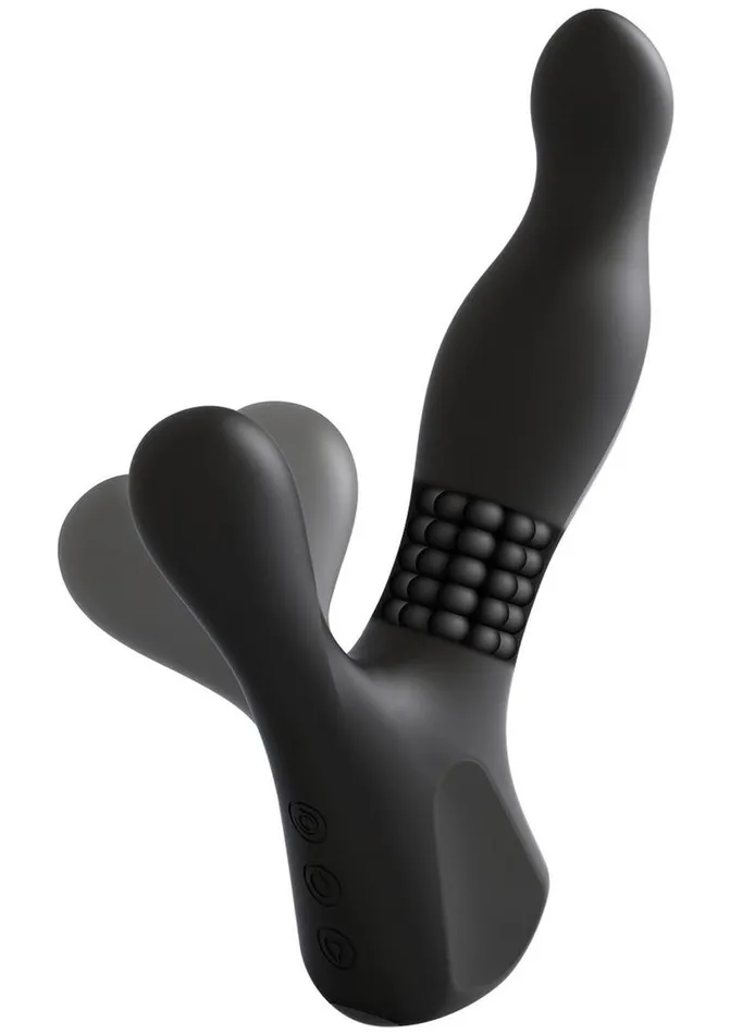 Male Sex Toys OptiMALE Optimale Rimming PMassager Rechargeable Silicone Vibrating and Rotating Prostate Stimulator