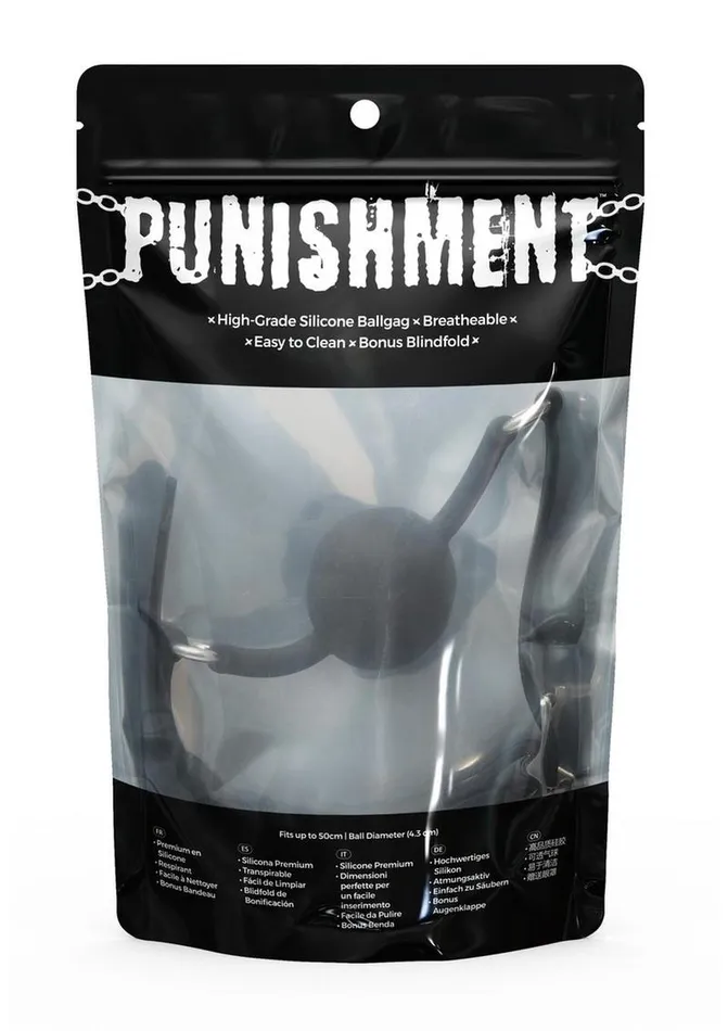 Male Sex Toys Punishment Punishment Silicone Ball Gag