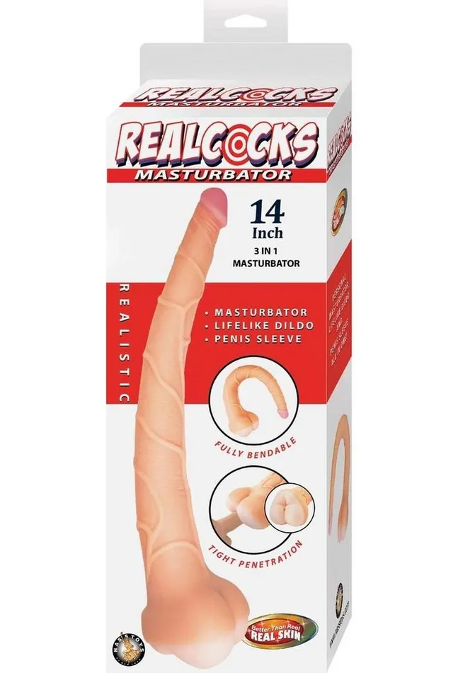 Male Sex Toys Realcocks Realcocks 3 In 1 Masturbator