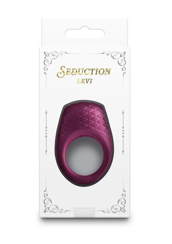 Male Sex Toys Star Power Seduction Levi Rechargeable Silicone Cock Ring