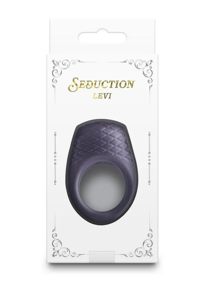 Male Sex Toys Star Power Seduction Levi Rechargeable Silicone Cock Ring