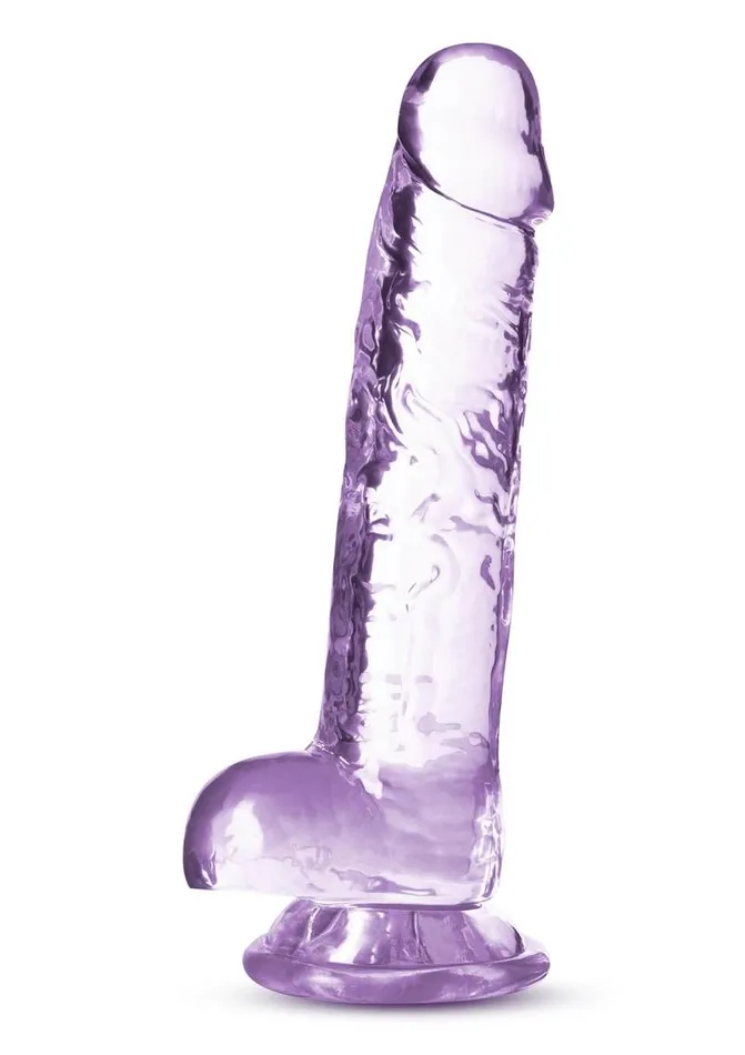 Naturally Yours Dildos Naturally Yours Crystalline Dildo 7in Amethyst