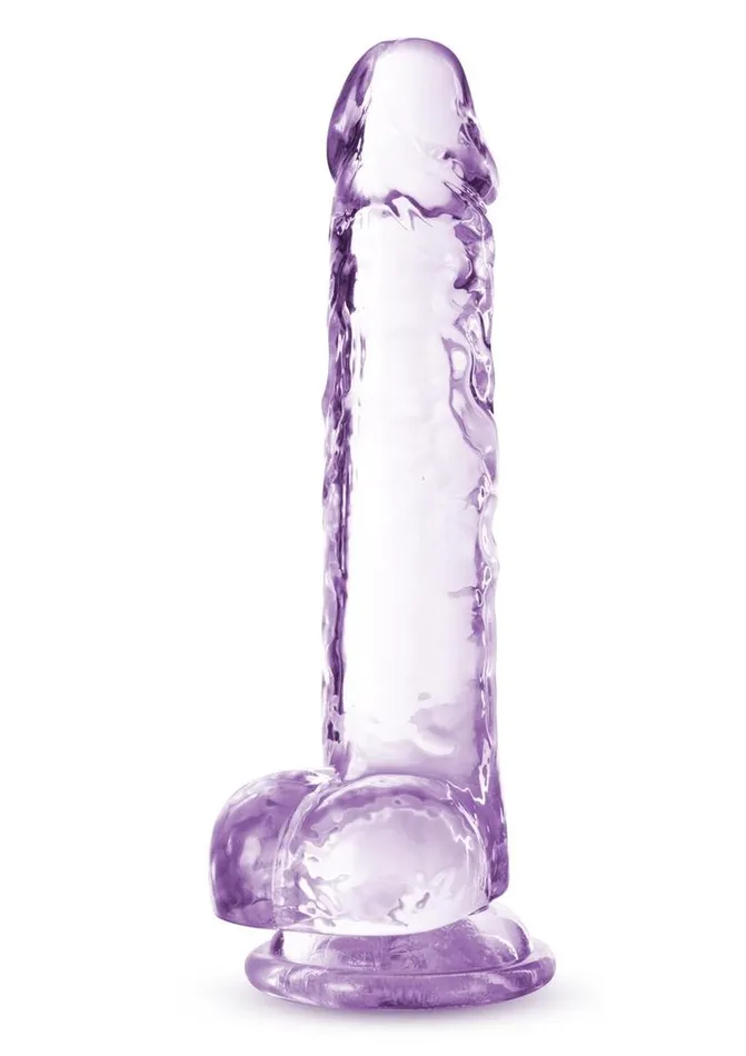 Naturally Yours Dildos Naturally Yours Crystalline Dildo 7in Amethyst