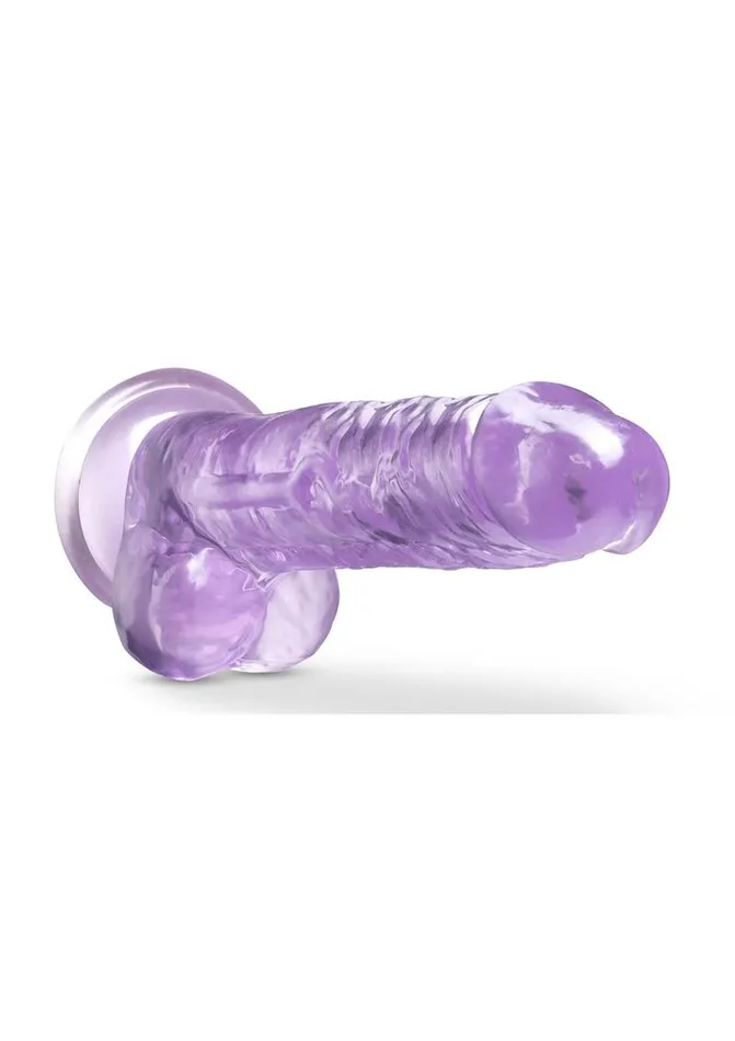 Naturally Yours Dildos Naturally Yours Crystalline Dildo 7in Amethyst