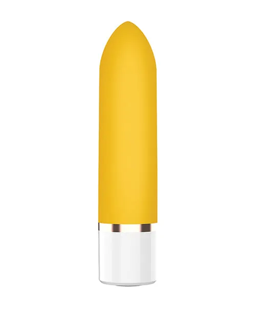 Nobu Mini Seik Tapered Bullet Yellow Bodispa INC Female Sex Toys