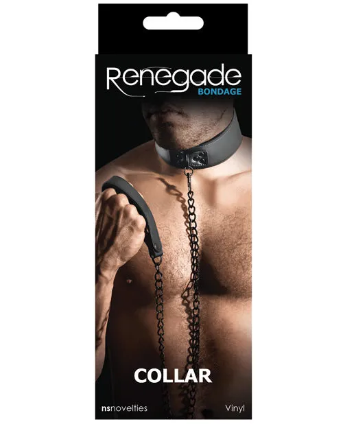 Ns Novelties INC Anal Renegade Bondage Collar Black