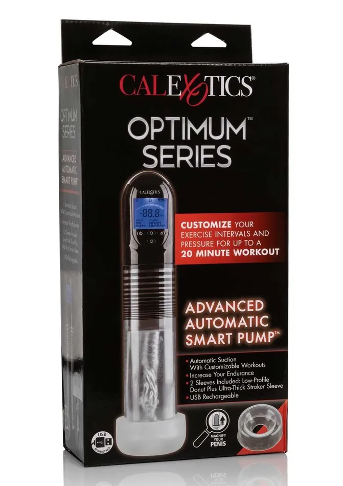 Optimum Series Male Sex Toys Optimum Series Rechargeable Advanced Automatic Smart Pump