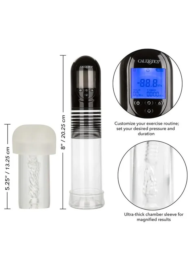 Optimum Series Male Sex Toys Optimum Series Rechargeable Advanced Automatic Smart Pump