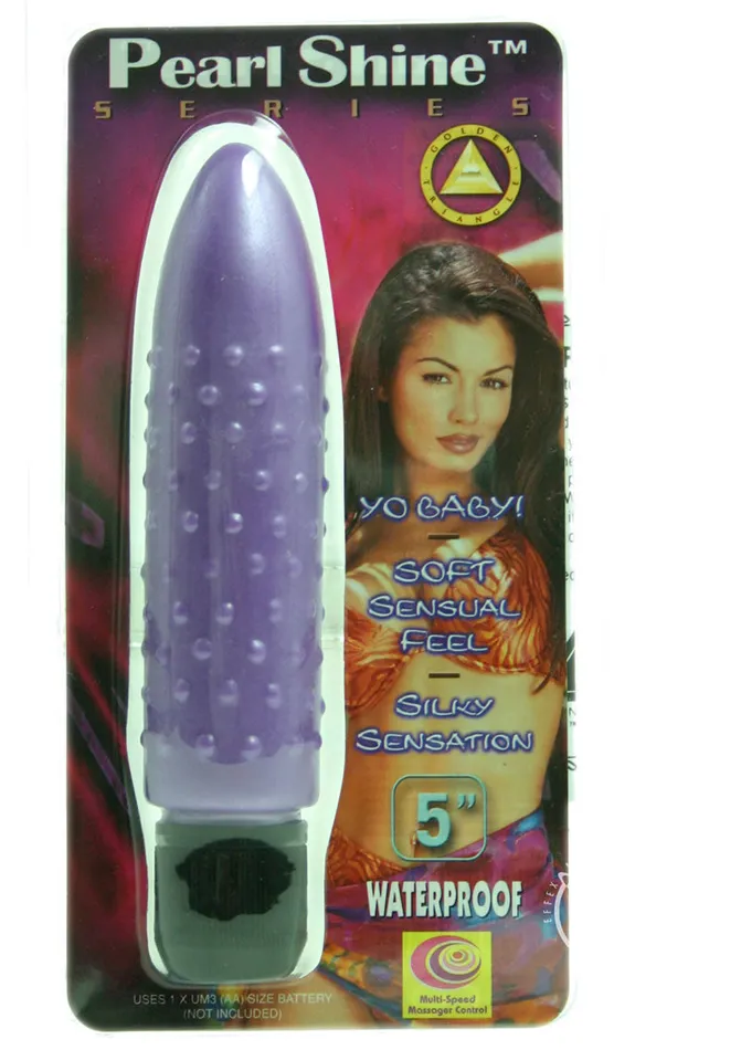 Pearl Shine Bumpy Vibrator Pearl Sheens Female Sex Toys